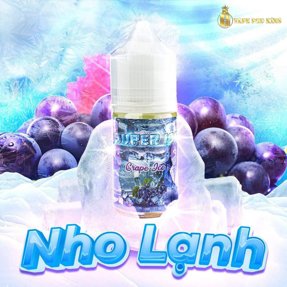 Super Ice Nho Lạnh - Grape Ice 30ml