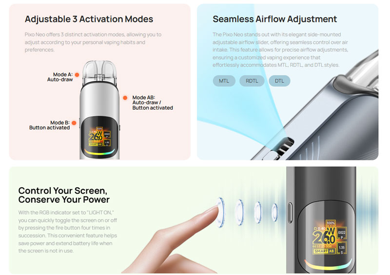 Pixo Neo 40W Pod Kit